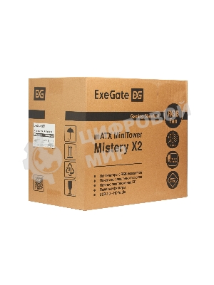 Компьютерный корпус Minitower ExeGate Mistery X2-NPX600
