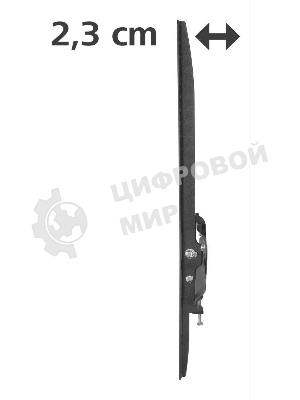 Кронштейн для телевизора Hama 00220809 черный, 32