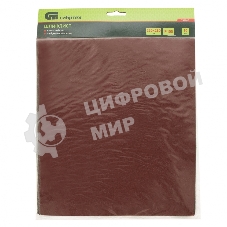 Шлифлист на бумажной основе Сибртех, P 100, 230 х 280 мм, 10 шт., влагостойкий