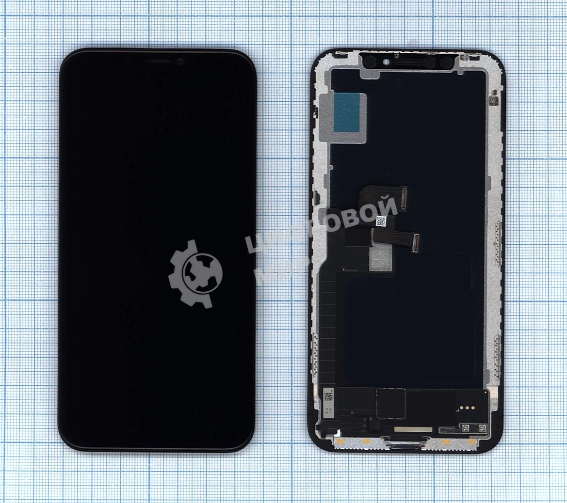 Дисплей для Apple iPhone X в сборе с тачскрином (Incell TFT) черный