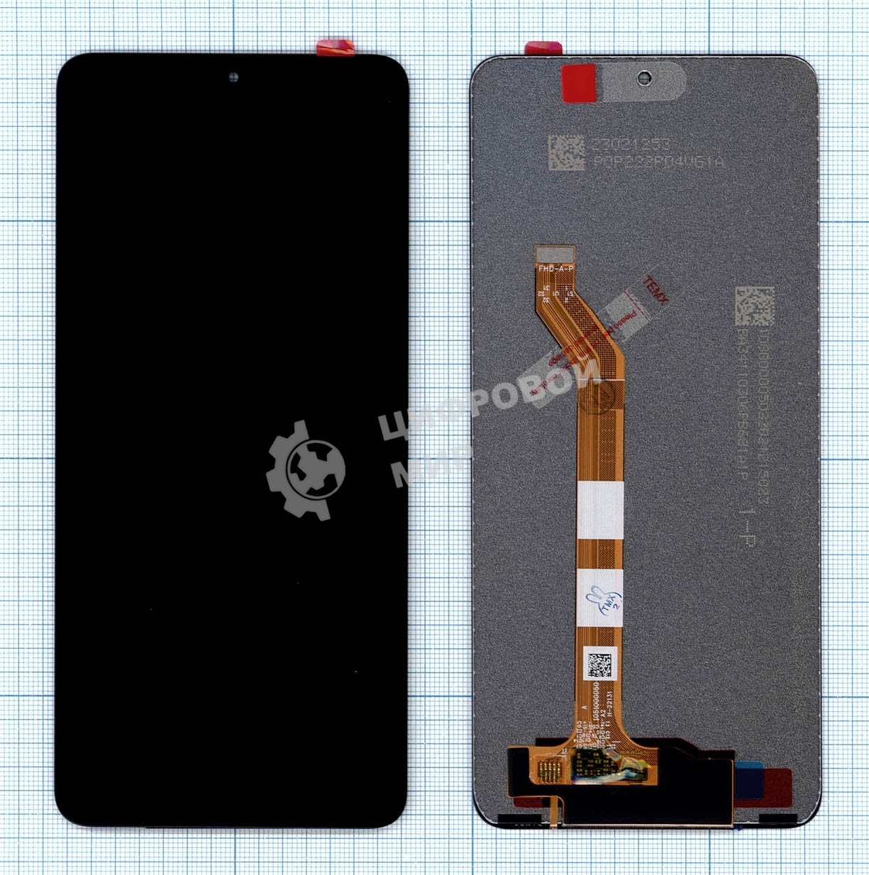 Дисплей для Huawei Honor X40 GT, черный