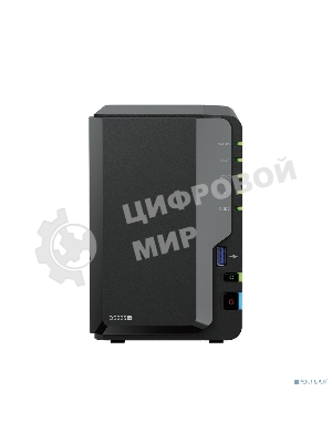 СХД настольное исполнение Synology 2BAY NO HDD DS225+