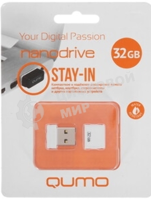 Флешка USB 2.0 QUMO 32Gb, Cosmos QM32GUD-Cos