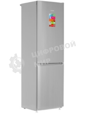 Холодильник Pozis RK-149 (R) серебристый металлопласт двухкамерный 240/130 л морозилка снизу