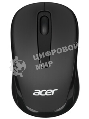 Мышь беспроводная Acer OMR133 черный, 1000 dpi, радиоканал, USB, кнопки - 3