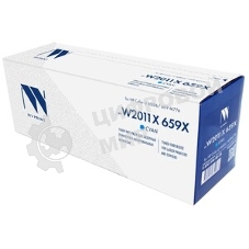 Картридж лазерный NVPrint совместимый NV-W2011X 659X Голубой для HP Color LJ M856/MFP M776 (29000k)