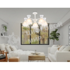 Светильник Ambrella light TR3179/5 WH белый E27/5 max 40W D570*280