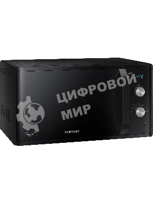 Микроволновая печь Samsung MS23K3614AK черный, 23 л, 800 Вт, переключатели - поворотный механизм