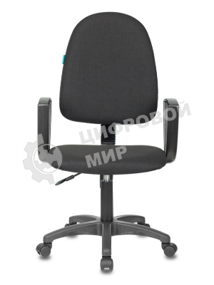 Кресло Бюрократ CH-1300N/3C11 черный, экокожа, 120 кг, механизм качания