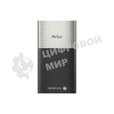 Внешний SSD Netac Z9, 2TB, USB 3.2 Gen 2 Type-C, R/W 550/480, черный