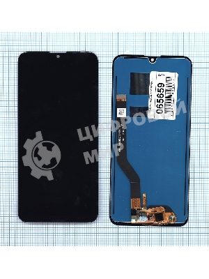 Дисплей для Huawei Y7 2019 черный