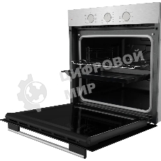 Духовой шкаф электрический Kuppersberg HF 603 BX 60 см, 80 л, High-Tech, 6 режимов, паровая очистка, черный + нерж. сталь