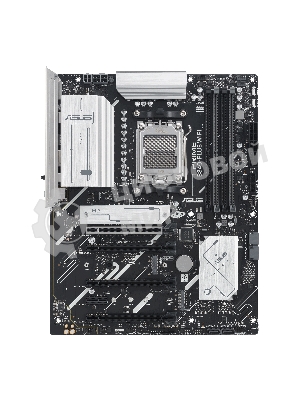 Материнская плата ASUS PRIME B840-PLUS WIFI, AM5, AMD B840, 4xDDR5, 4xSATA, 3xM.2, 1xPCIe 4.0 x16, 1xPCIe 3.0 x16, 2xPCIe 3.0 x16, 1xPCIe 3.0 x1, 1xDP, 1xHDMI, 1x 2.5Gb LAN, 8xUSB-A, 3x3.5 мм, 7.1, ATX