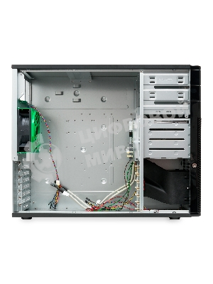 Серверный корпус 4-trays Workstation Chassis 2 x 5.25