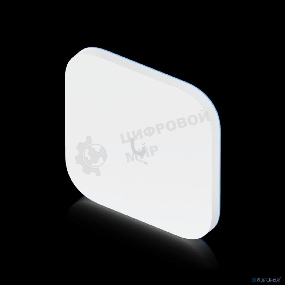 Точка доступа Wi-Fi Ubiquiti UniFi E7 AP 2,4+5+6 ГГц, Wi-Fi 7, 4х4 MU-MIMO, 802.3bt, 1х 10G RJ45, 1х 1G RJ45