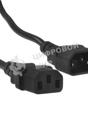 Кабель питания А1 (НФ-00001179) A1-PC075-C13-C14-1.8M черный