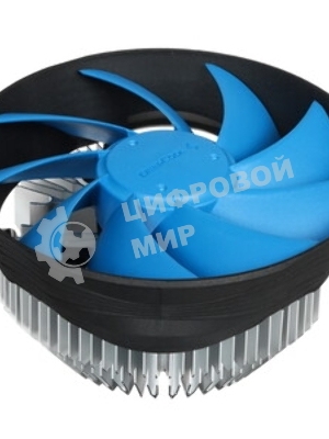 Кулер для процессора DEEPCOOL GAMMA ARCHER PRO V2 черный/синий, 120 мм, алюминий/медь, 1600 об/мин, 21 дБ, 4 pin, 110 Вт, 65.5 мм