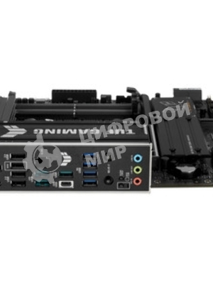 Материнская плата Asus TUF GAMING B850M-PLUS WIFI7 W, AM5, AMD B850, 4xDDR5, 4xSATA, 3xM.2, 1xPCIe 5.0 x16, 1xPCIe 3.0 x1, 1xDP, 1xHDMI, 1x2.5Gb LAN, Wi-Fi 7, Bluetooth 5.4, 1xUSB-C 20Gbps, 3xUSB-A 10Gbps, 4xUSB-A 5Gbps, 4xUSB-A 2.0, 5x3.5 мм, 7.1, mATX
