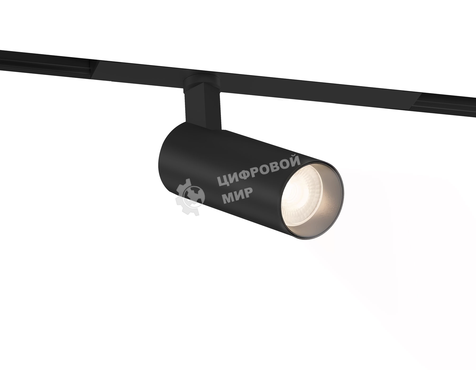 Трековый акцентный светильник Ambrella light GL8005 BK черный IP20 9W 3000-6000K 220V 24° D50*125