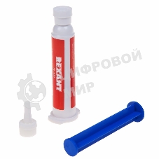 Флюс-гель для пайки Rexant, пайка алюминия, 12 мл, техно-шприц, блистер