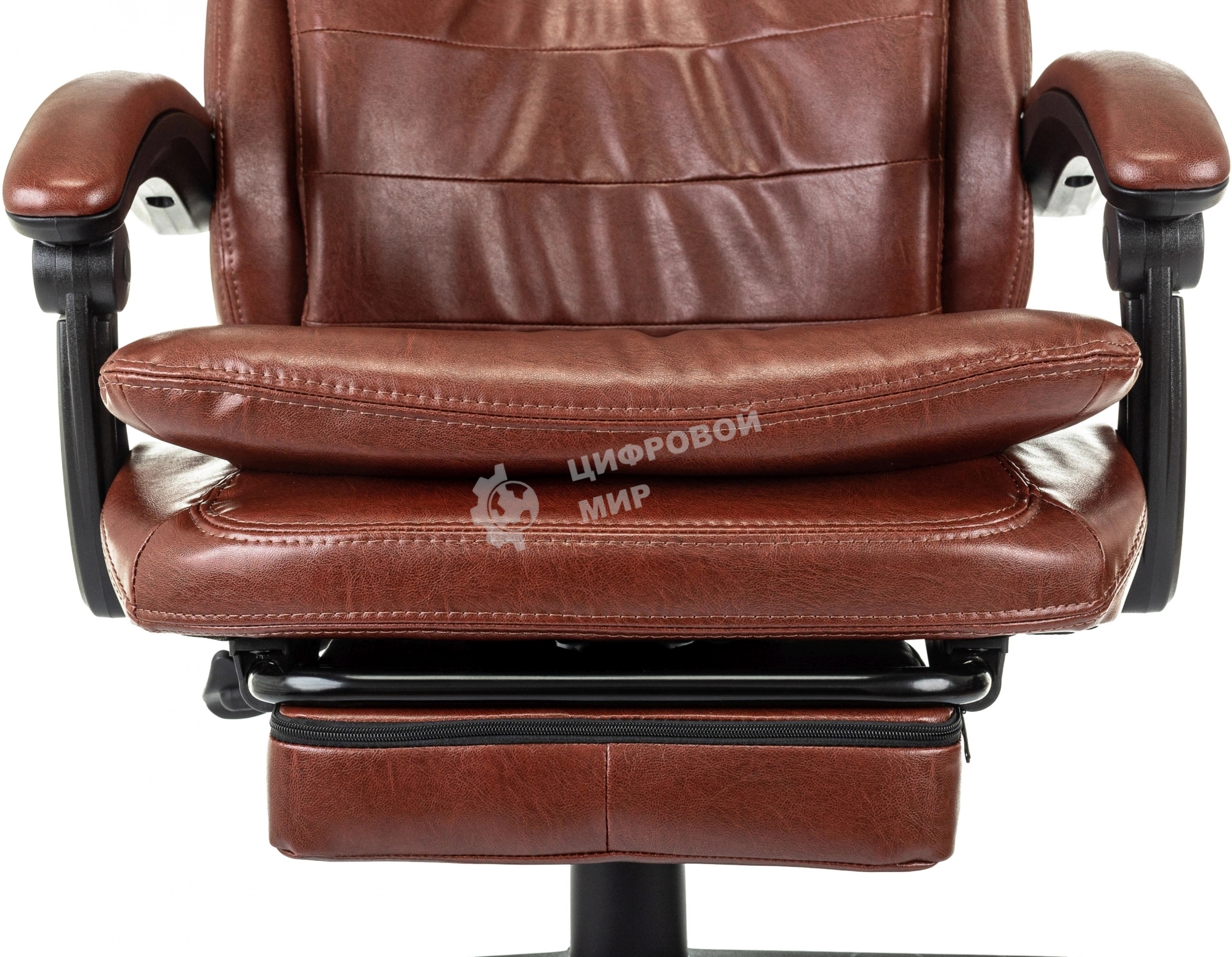 Кресло руководителя Бюрократ T-9950MSG-F/BROWN-PU