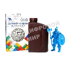 Фотополимерная смола NVPrint Standard Resin Clear Blue для 3D печати 1 кг (бут)