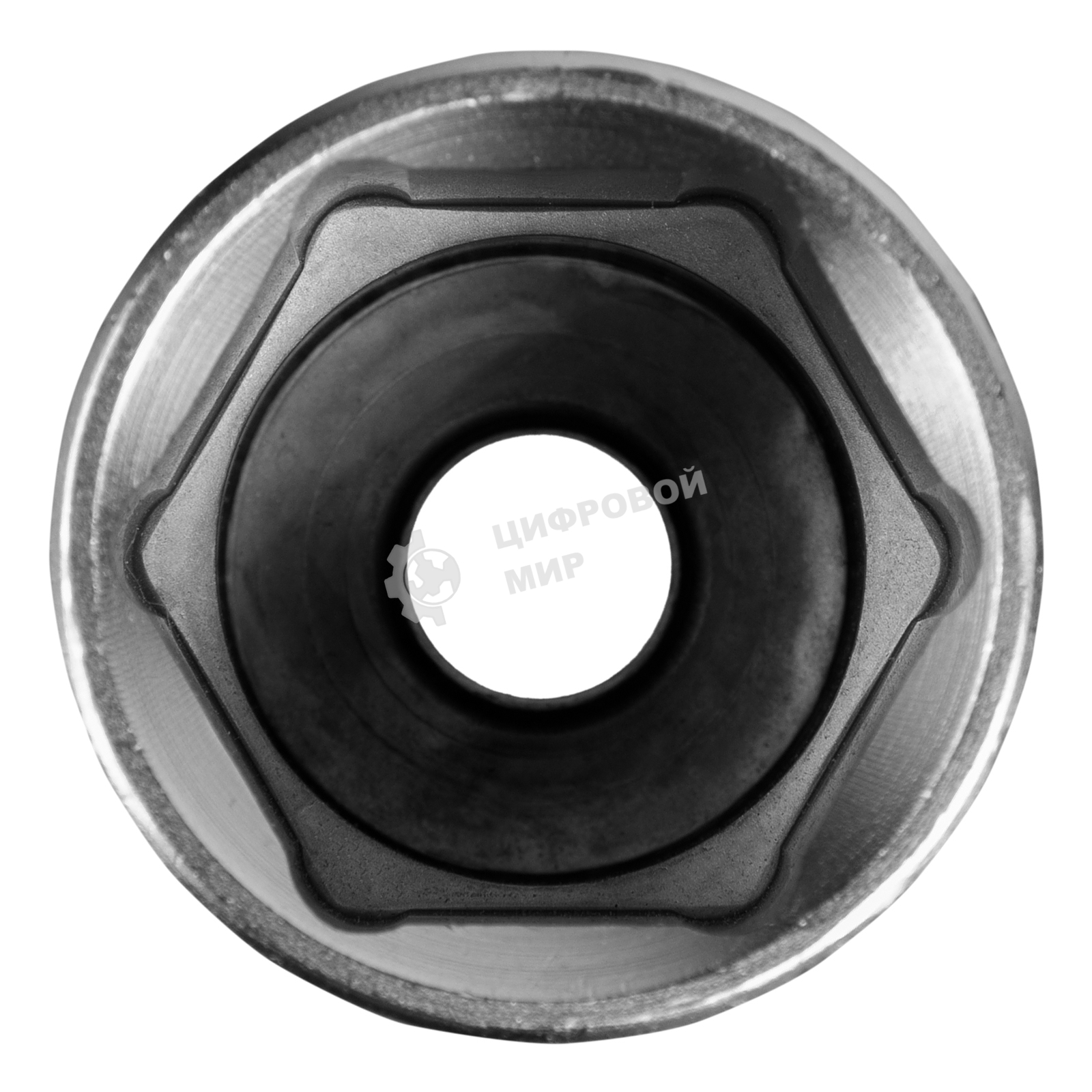 Головка торцевая удлиненная Stels 32 мм, 6-гранная, CrV, под квадрат 1/2