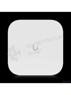 Точка доступа Wi-Fi Ubiquiti UniFi E7 AP 2,4+5+6 ГГц, Wi-Fi 7, 4х4 MU-MIMO, 802.3bt, 1х 10G RJ45, 1х 1G RJ45