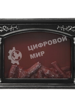 Светодиодный камин Neon-night Рождество с эффектом живого огня 15х14х26см, батарейки 2хС (не в комплекте) и USB, бронзовый