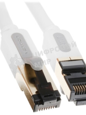 Патч-корд Vention прямой SFTP cat.7 RJ45 - 5м. Серый