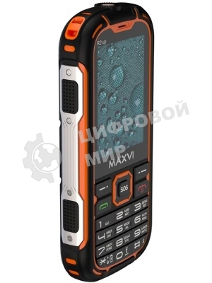 Мобильный телефон Maxvi R2 up оранжевый
