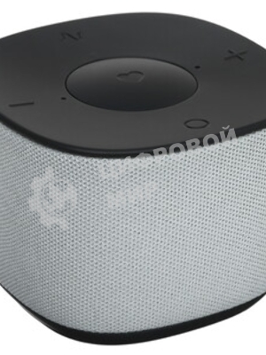 Умная колонка Sber Boom Home, 8Вт, с экраном, 1 динамик, часы, мультирум, TWS, Zigbee хаб, Wi-Fi, Bluetooth 5.0, Zigbee, Салют, серый