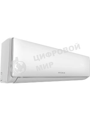 Кондиционер сплит-система Hyundai HAC-24i/T-PRO инвертор, 24000 BTU, 70 м², 31/47 дБ, охлаждение, обогрев, осушение, белый