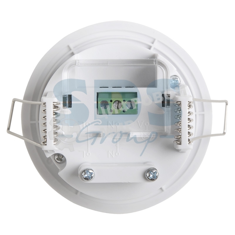 Датчик движения Rexant точечный микроволновый ДДТМ 01, 360°, 1200 Вт, 10-2000 Лк, 3-10 м, 10-900 сек.