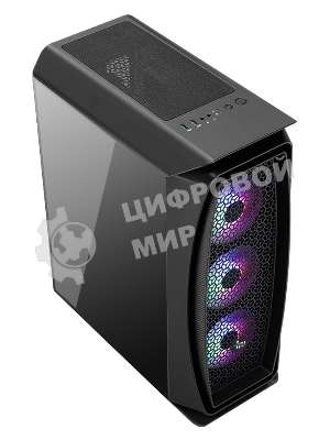 Компьютер IRU Game 520B5 MT Ryzen 5 5600X (3.7) 16Gb SSD 1Tb RTX 3060Ti 8Gb Windows 10 Home Single Language 64 GbitEth 650W черный