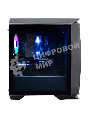 Компьютер IRU Game 520B5GMA MT Ryzen 5 5600X (3.7) 16Gb SSD 512Gb RTX 3050 8Gb Free DOS GbitEth 650W черный (1926551)