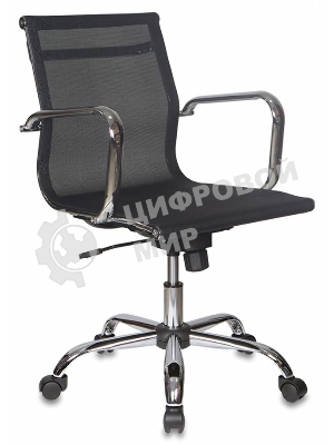 Кресло Бюрократ CH-993-LOW/M01 черный, сетка