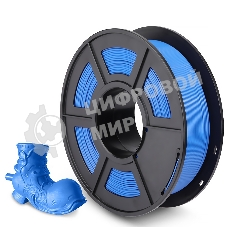 Филамент NVPrint PLA+ Blue Grey для 3D печати диаметр 1.75мм длина 330 метров масса 1 кг