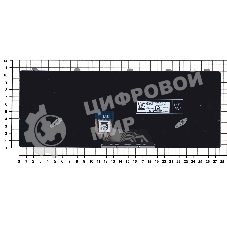 Клавиатура для ноутбука Dell Vostro 5301 черная с подсветкой