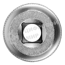 Головка торцевая удлиненная Stels 32 мм, 6-гранная, CrV, под квадрат 1/2