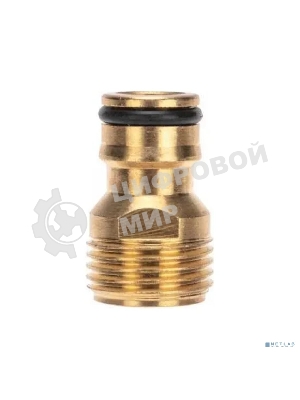 Адаптер латунный 3/4дюйм внешняя резьба ЧЕТЫРЕ СЕЗОНА 62-0275
