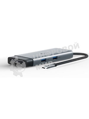 Разветвитель USB-C TP-Link UH7020C 2порт. серый