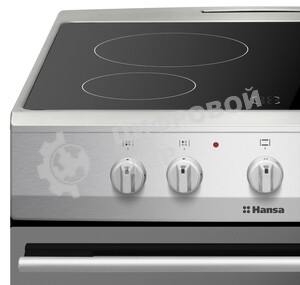 Плита электрическая Hansa FCCS63000H, 4х ком, стеклок , 60*6