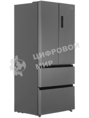 Холодильник Korting KNFF 82535 X нержавеющая сталь трехкамерный 354/186л морозилка снизу