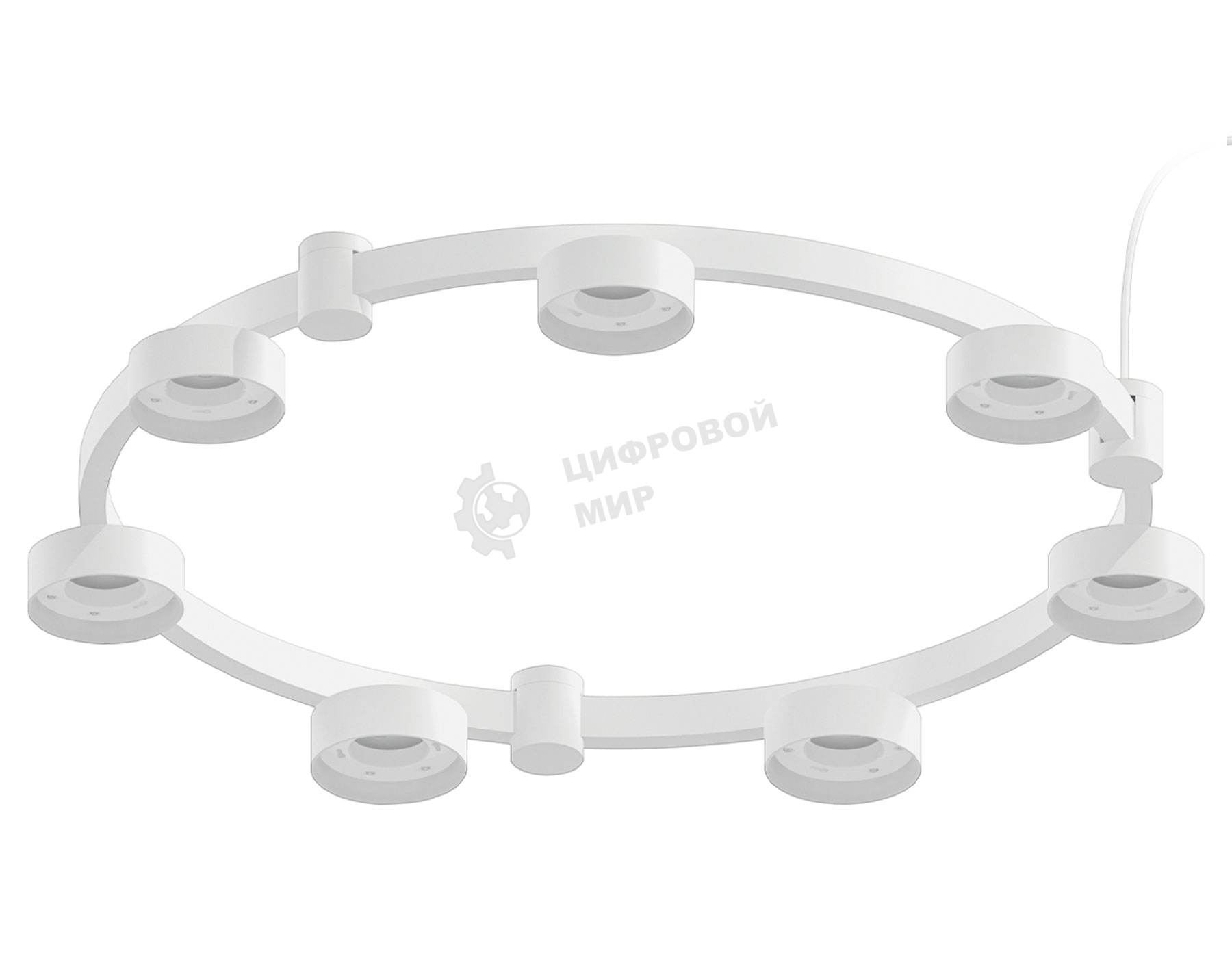 Корпус светильника C9236/7 SWH белый песок D635*70.5mm GX53/7