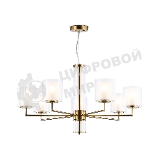 Люстра Ambrella light LH56013/7 BS/FR латунь/белый матовый E14*7 max 40W D790*1260