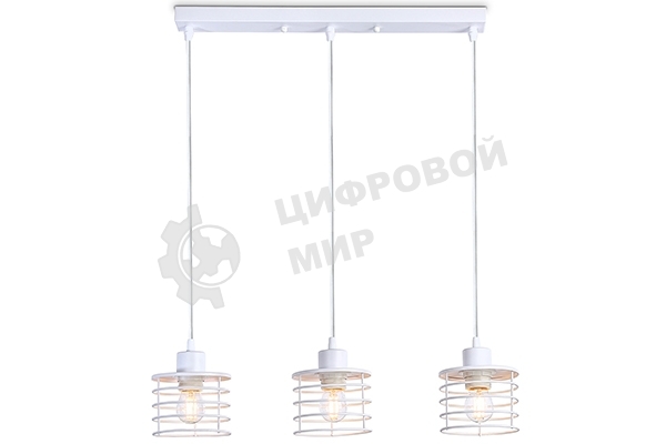 Светильник Ambrella light TR8072/3 WH белый E27*3 max 40W 582*120*1040