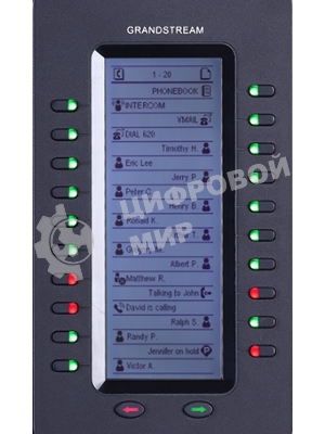 Интернет-телефония Grandstream Модуль расширения клавиатуры Grandstream GXP-2200EXT Exspansion module 