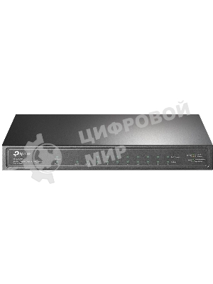 Коммутатор TP-Link TL-SG1210P 10-портовый гигабитный настольный с 8 портами PoE+ SMB