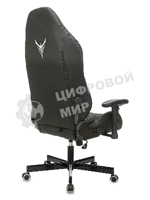 Кресло игровое Knight Neon черный соты эко.кожа с подголов. крестовина металл